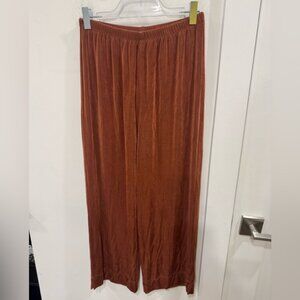 Chico's Copper Pleated Pants